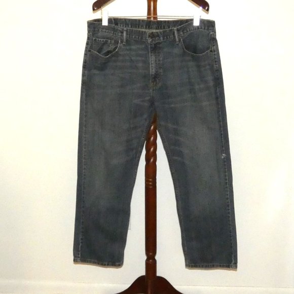 Levi's 559 Straight Relaxed Distressed Denim Jeans - Picture 1 of 8